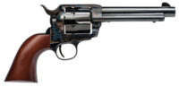 Cimarron PP411 Frontier Pre-War 1896-1940 45 Colt (LC) 6 Shot, 5.50" Blued Steel Barrel, Blued Cylinder, Color Case Hardened Steel Frame, Walnut Grip, Exposed Hammer