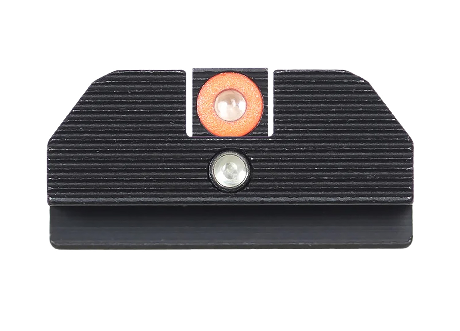 Night Fision GLK001015OGZ Student Of The Gun Accur8 For Glock Green Tritium Orange Outline Front Sight-Green Tritium Black Outline Rear Sight Glock 17/17L/19