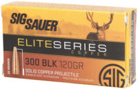 Sig Sauer E3006H120 Elite Copper Hunting 30-06Springfield 150gr Copper Solid 20 Per Box/10 Case