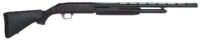 Mossberg 54334 500 FLEX All Purpose Bantam Youth 20 Gauge Pump 3" 5+1 22" Blued Vent Rib Barrel, Blued Steel Receiver, Flex Black Synthetic Stock, Right Hand
