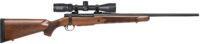 Mossberg 27942 Patriot 30-06 Springfield Caliber with 5+1 Capacity, 22" Fluted Barrel, Matte Blued Metal Finish & Walnut Stock Right Hand (Full Size) Includes Vortex Crossfire II 3-9x40mm Scope