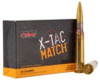 PMC 50XM X-Tac Match  50BMG 740gr Solid Brass 10 Per Box/20 Case