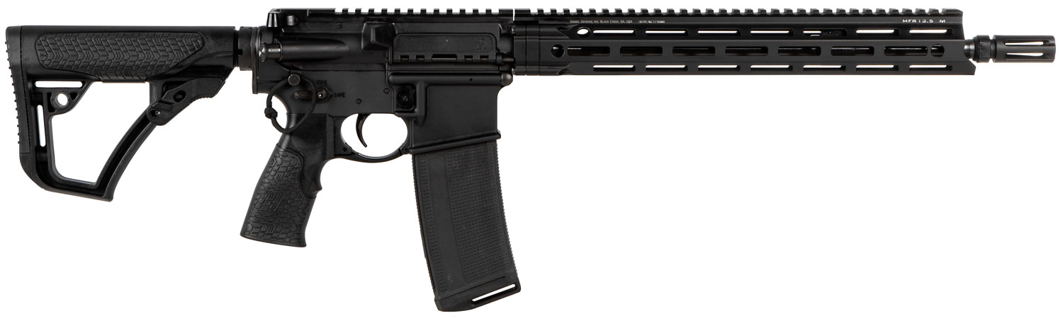 Daniel Defense 0212815049055 DDM4 V7 SLW *CA Compliant 5.56x45mm NATO 14.50" 10+1 Black Hard Coat Anodized 6 Position w/SoftTouch Overmolding Stock