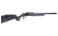 CVA SCOUT V3 RIFLE RIS 300 BLASCKOUT 16.5 IN BBL BLUED/STEALTH GREY THD 5/8X24 W PIC RAIL