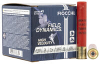 Fiocchi 410HV6 Field Dynamics High Velocity 410Gauge 3" 11/16oz 6Shot 25 Per Box/10 Case