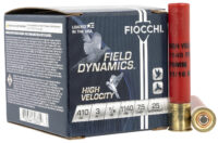 Fiocchi 410HV75 Field Dynamics High Velocity 410Gauge 3" 11/16oz 7.5Shot 25 Per Box/10 Case