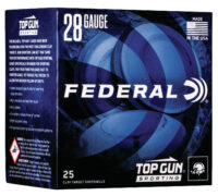 Federal TGS282175 Top Gun 28Gauge 2.75" 3/4oz 7.5Shot 25 Per Box/10 Case