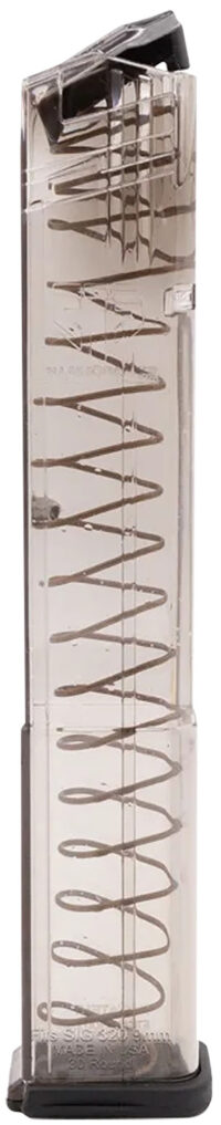ETS Group SG932030 Pistol Mags  Clear Detachable 30rd 9mm Luger for Sig P320