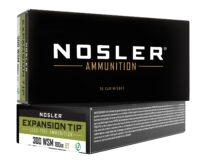 Nosler 40152 E-Tip  300WSM 180gr E Tip Lead Free 20 Per Box/10 Case