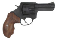 Charter Arms 63546 Professional 357 Mag 6 Shot, 3" Black Nitride Steel Barrel, Cylinder & Frame w/Walnut Finger Grooved Grip
