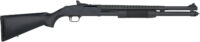 Mossberg 50693 590 Persuader 12 Gauge 8+1 3" 20" Cylinder Bore Heat-Shield Barrel, Matte Blued Metal Finish, Drilled & Tapped Receiver, Ghost Ring Sight, Synthetic Stock