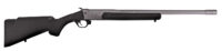 Traditions CR451130T Outfitter G3 Full Size 450 Bushmaster 1rd 22" Stainless Cerakote Fluted Threaded Barrel, Drilled & Tapped Steel Receiver, Fixed Black Synthetic Stock, Right Hand
