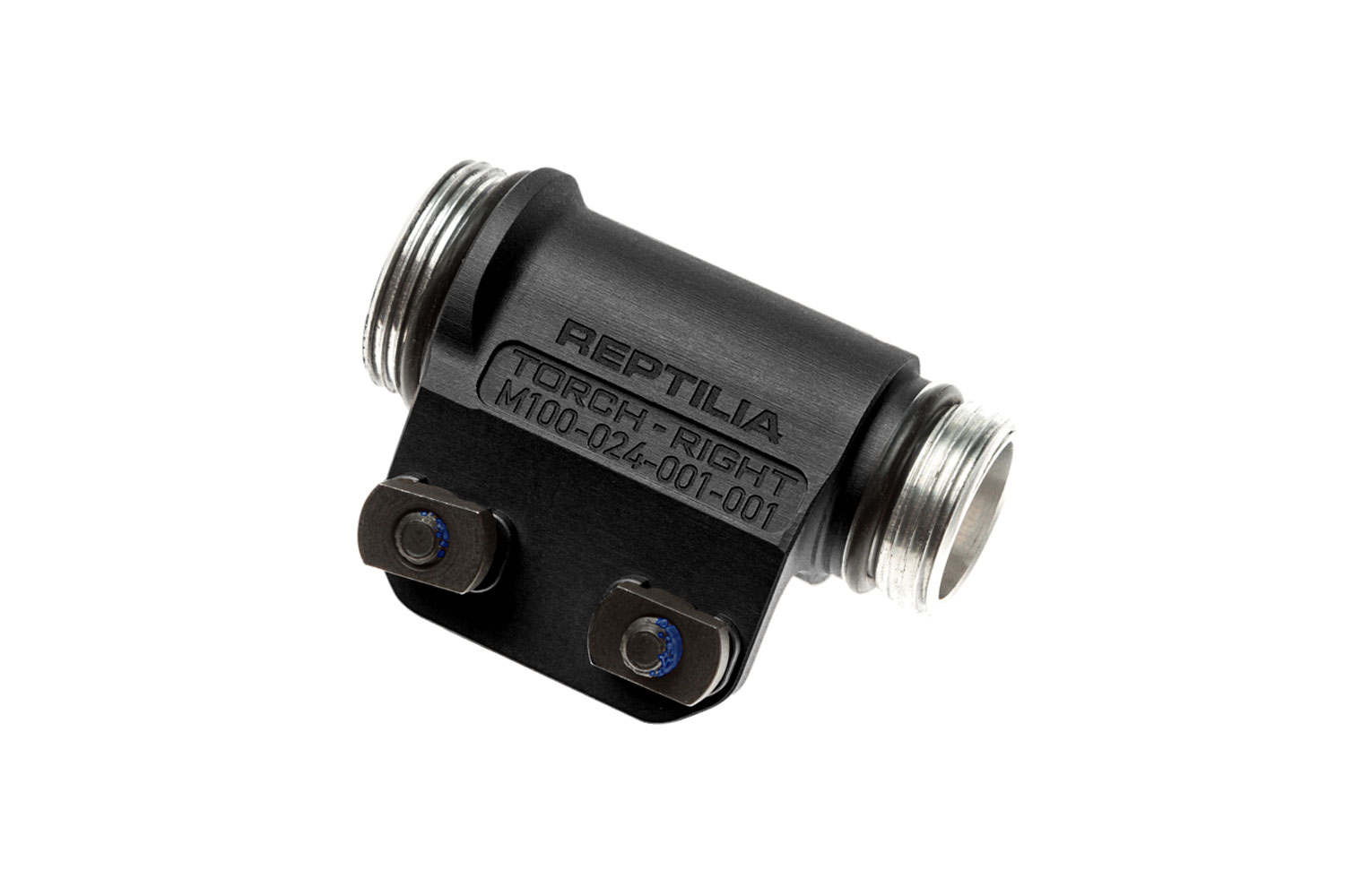 Reptilia LLC 100043 Torch Black Anodized 3V/CR123 Right Side