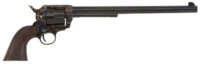 Pietta HF45CHS12NM 1873 Great Western II Buntline 45 Colt (LC) 6rd 12" Blued Steel Barrel & Cylinder, Deep Color Case Hardened Steel Frame, Walnut Grip