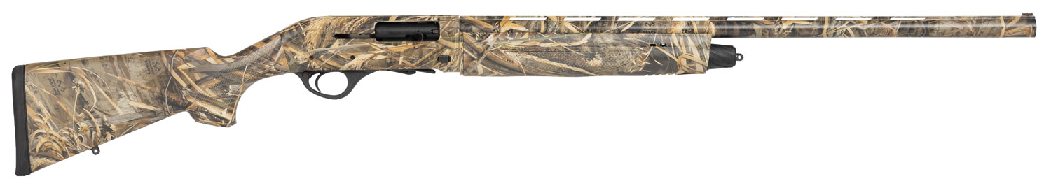 Escort HEPS122805M5 PS Full Size 12 Gauge Semi-Auto 3" 4+1 28" Realtree Max-5 Vent Rib Barrel, Grooved Aluminum Receiver, Adjustable Realtree Max-5 Synthetic Stock, Right Hand