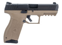 IWI US M9ORP17FD MASADA  9mm Luger 17+1 4.10" Black Button Rifled Steel Barrel/Black Optic Ready/Serrated Slide/Flat Dark Earth Polymer Frame w/Picatinny Rail/FDE Polymer Grips Ambidextrous
