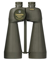 Steiner 2693 M1580 Reticle & Compass 15x80mm Range Finding Reticle Floating Prism Sports-Auto Focus, OD Green Makrolon w/Rubber Armor Features Compass