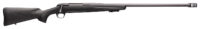 Browning 035543299 X-Bolt Pro Long Range 6.8 Western 3+1 26" Skip Fluted Heavy Barrel, Recoil Hawg Muzzle Brake, Spiral Fluted Bolt, Carbon Gray Elite Cerakote, Natural Carbon Fiber Stock