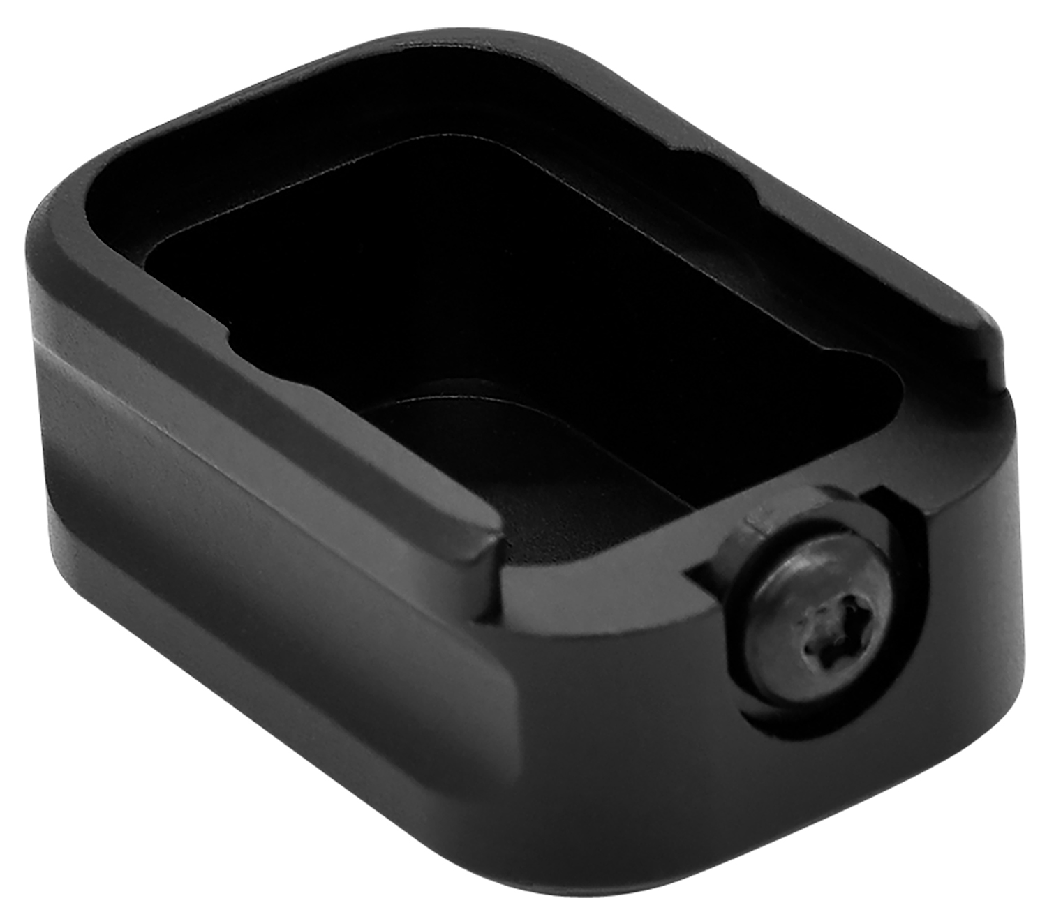 Warne MESIG54BLK Magazine Extension made of 6061-T6 Aluminum with Hardcoat Anodized Black Finish for Sig P320 Magazines (Adds 5rds 9mm Luger)