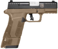 Diamondback DB0300P061 AM2 Sub-Compact Frame 9mm Luger 17+1, 3.50" Stainless Steel Barrel, Black Nitride Serrated Stainless Steel Slide, Flat Dark Earth Polymer Frame w/Picatinny Rail & Polymer Grip