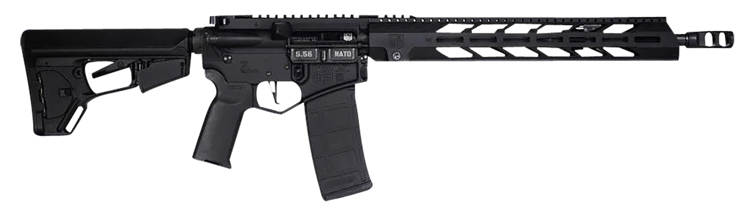 Diamondback DB1758K001 DB15 5.56x45mm NATO 16" 30+1 Black Adjustable Magpul ACS-L Stock Black Magpul MOE-K2+ Grip
