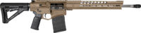 Diamondback DB1032C061 DB10 308 Win 18" 20+1 Flat Dark Earth Adjustable Magpul CTR Stock Black Magpul MOE K2 Grip with Black Gold Lower 15" M-Lok