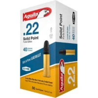 AGUILA AMO 22LR STANDARD VELOCITY 40GR SP LEAD 50RD (40 BOXES PER CASE)