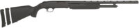Mossberg 54210 500 Super Bantam Youth 20 Gauge Pump 3" 5+1 22" Blued Vent Rib Barrel, Blued Steel Receiver, Adj LOP Black Synthetic Stock, Right Hand