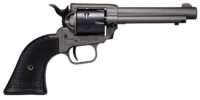 Heritage Mfg SRR22C4 Rough Rider  22 LR 6rd 4.75", Tungsten Gray Frame & Barrel, Black Satin Cylinder, Black Polymer Grips
