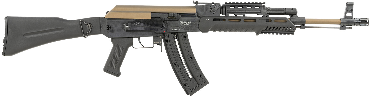 Mauser Rimfire 4070026 AK-47 22 LR 24+1 16.50" Barrel w/Flash Hider, Bronze Receiver, Adjustable Rear Sight, Optics Ready Picatinny Rail, Left Side Folding Stock, Ambidextrous Magazine Release