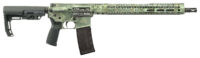 Black Rain Ordnance  Spec15  5.56x45mm NATO 16" 30+1, Jungle Camo Cerakote, Black MFT Minimalist Stock & Grip