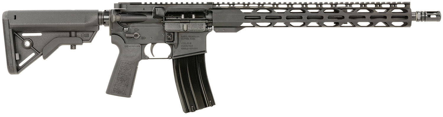Radical Firearms FR16556SOC15RPR AR-15 RPR 5.56x45mm NATO 16" 30+1, Black, Polymer B5 Bravo Stock & Type 23 Grip, 15" M-Lok