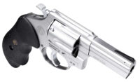 Rossi 2RM649 RM64 357 Mag 6 Shot 4" Matte Stainless Steel Barrel, Cylinder & Frame Textured Black Rubber Grip