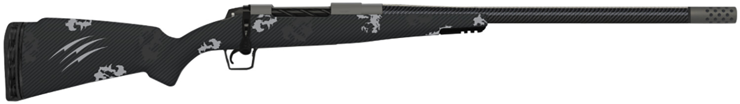 Fierce Firearms TROG65PRC20GP CT Rogue 6.5 PRC 3+1 20" Carbon Fiber Barrel, Glacier Cerakote Titanium Rec, Phantom Camo Rogue Stock