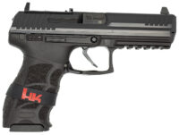Langdon Tactical Tech LTTLP30LFTJRMR HK P30L LEM 9mm Luger 17+1 4.40" Black Steel Barrel, Black Cerakote Optic Cut/Serrated Steel Slide, Black Polymer Frame w/Picatinny Rail, Black Polymer Grip