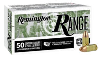 Remington Ammunition R27778 Range 9mmLuger 115gr Full Metal Jacket 50 Per Box/20 Case