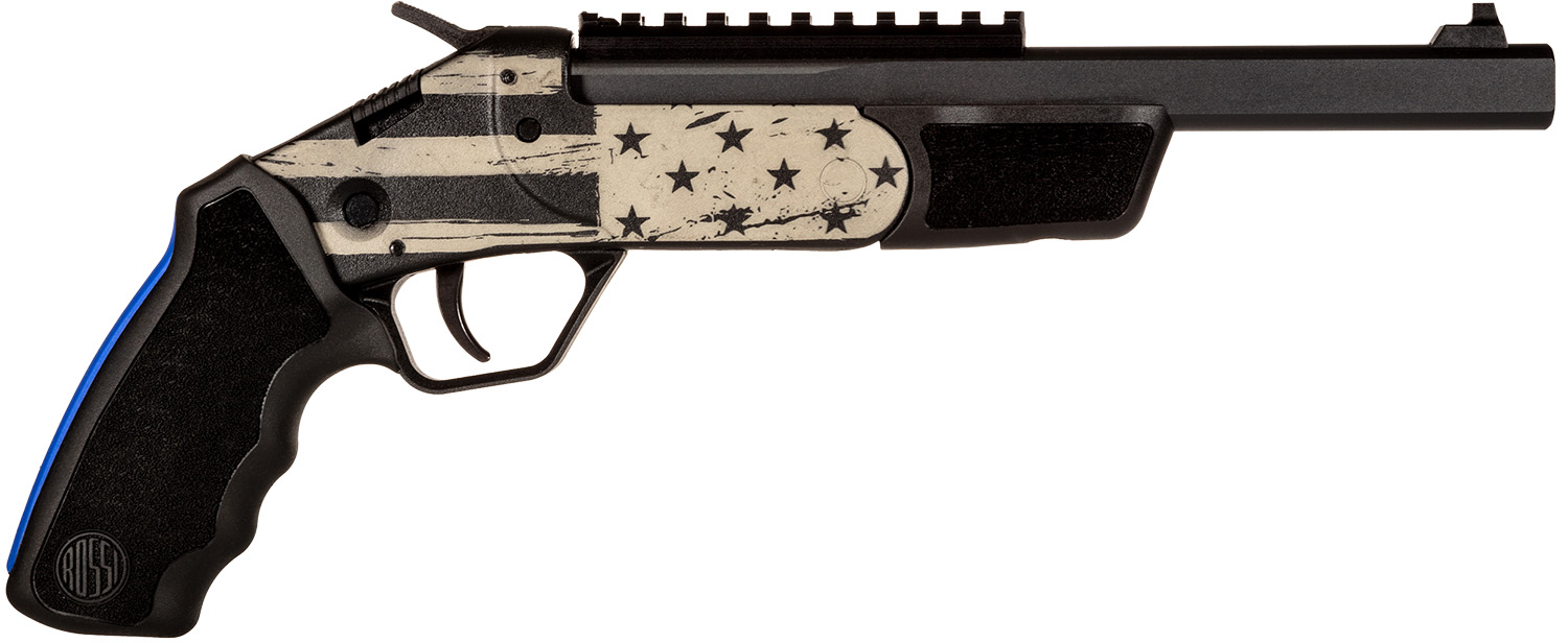 Rossi SSPB9ENG1 Brawler 410 Gauge 45 Colt (Long Colt) 1rd 9" Matte Black Picatinny Rail On Barrel, Black Polymer Frame, Black Textured Rubber Grip, Ambidextrous