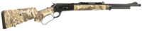 Taylors & Company 210317 1886 Journey 45-70 Gov 5+1 19" Threaded, Black Cerakote Barrel/Rec, Camo Furniture, Adj. Cheekrest Stock, Fiber Optic Sight with Optic Mount, Scope Mount