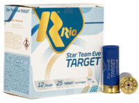 Rio Ammunition STT32LR8 Team Target 12Gauge 2.75" 1 1/8oz 8Shot 25 Per Box/10 Case