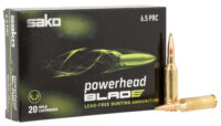 SAKO (TIKKA) JASPHB65PRC120B PowerHead Blade 6.5PRC 120gr 20 Per Box/10 Case