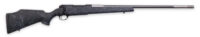 Weatherby MAM01N300PR8B Mark V Accumark 300 PRC 3+1 26" Threaded/Fluted Stainless Barrel, Graphite Black Rec, Gray Webbed Black Monte Carlo Stock, Accubrake Muzzle Brake, Adj. TriggerTech Trigger