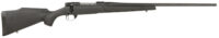 Weatherby VTX65PPR4T Vanguard Obsidian Full Size 6.5 PRC 3+1 24" Blued #2 Contour Threaded Barrel, Blued Drilled & Tapped Steel Receiver, Black Monte Carlo Synthetic Stock
