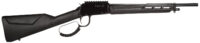 Rossi RL22161ST Rio Bravo Tactical 22 LR 10+1 16.50" Polished Black Oxide Steel Threaded Barrel, Picatinny Rail Matte Black Aluminum Receiver, Fixed Black Synthetic Stock
