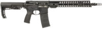 Patriot Ordnance Factory 02045 Minuteman 5.56x45mm NATO 30+1 13.75" Black Steel Threaded Barrel, Black Anodized Aluminum Receiver, 13" Renegade Rail Handguard