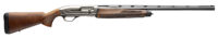 Browning 011779204 Maxus II Upland Full Size 12 Gauge Semi-Auto 3" 4, 2 3/4" Shells 28" Matte Blued Vent Rib Barrel, Satin Nickel Aluminum Receiver, Grade I Turkish Walnut Wood Stock w/Adj Shim