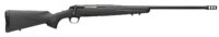 Browning 035602294 X-Bolt Pro Full Size 6.5 PRC 3+1 24" Matte Blued Fluted Sporter SR Barrel, Blued Drilled & Tapped/X-Lock Mount Steel Receiver, Black Fixed Synthetic Stock