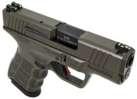SAR USA SAR9SCOD SAR9 SC  Sub-Compact Frame 9mm Luger 12+1 3.30" Black Steel Barrel, OD Green Cerakote Steel Optic Ready/Ported/Serrated Slide, OD Green Polymer Frame, Interchangeable Backstrap Grip