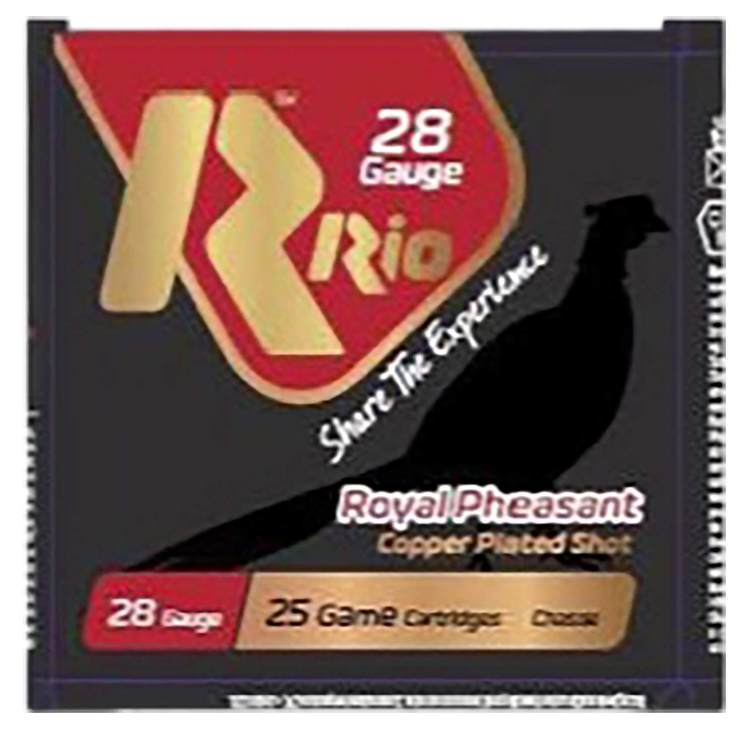 Rio Ammunition RPC285 Royal Pheasant 28Gauge 2.75" Copper-Plated 5Shot