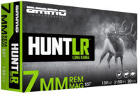 Ammo Inc 7MM139SSTA20 Hunt Long Range 7mm 139gr Super Shock Tip 20 Per Box/10 Case