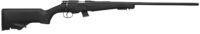 Escort HE22LR1802BK Escort 22 LR 10+1 18" Black Threaded Barrel, Black Grooved Steel Receiver, Black Synthetic Fixed Stock